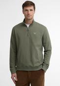 Barbour Men’s Desmond Half Zip Sweatshirt, Agave Green image