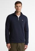 Barbour Men’s Desmond Half Zip Sweatshirt, Navy image