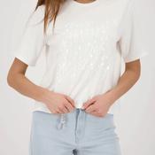 Monari Sequin Embellished T-Shirt, White image