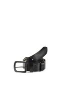 Monti Dallas Mens Leather Belt, Black image