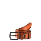 Monti Dallas Mens Leather Belt, Cognac image