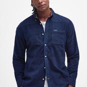 Barbour Men’s Blair Cord Tartan Tailored Shirt, Midnight Navy image