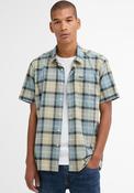 Barbour Men’s Gordon Summer Shirt, Blue &amp; Green Multi image