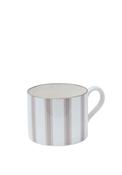 Murmur Nore Stripe Print Mug, Cloud Grey image
