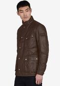 Barbour International Men's Duke Wax Jacket, Brown image