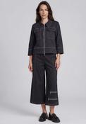 My Soul Stitch Detail Stretch Jacket, Black image
