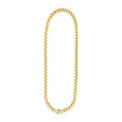 Absolute Box Chain Magnetic Closure Necklace, Gold