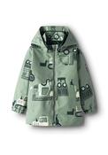 Name It Mini Boy Max Tractor Long Sleeve Jacket, Green image