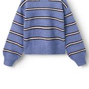 Name It Kid Girl Olen Long Sleeve Stripe Jumper, Blue image