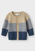 Name It Baby Boy Noller Long Sleeve Knit Cardigan, Blue image