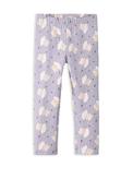 Name It Mini Girl Davina Print Legging, Purple image