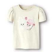 Name It Mini Girl Jelle Short Sleeve Tee, Beige image