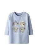 Name It Baby Boy Ronnow Long Sleeve Top, Blue image