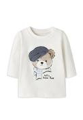 Name It Baby Boy Ronnow Long Sleeve Top, White image