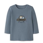 Name It Baby Boy Remus Long Sleeve Top, Blue image