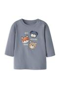 Name It Baby Boy Nollo Long Sleeve Top, Blue image