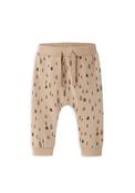 Name It Baby Boy Vroels Tree Print Pant, Beige image