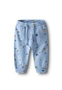 Name It Baby Boy Bocar Print Pant, Blue image