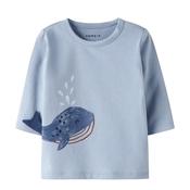 Name It Baby Boy Flop Long Sleeve Top, Blue