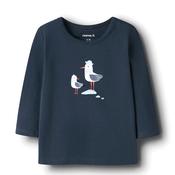 Name It Baby Boy Flop Long Sleeve Top, Navy
