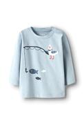 Name It Baby Boy Fakir Long Sleeve Top, Blue image
