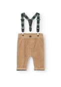 Name It Baby Boy Ben Slim Cords, Weathered Tan image