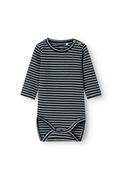 Name It Baby Boy Rabul Long Sleeve Bodysuit, Dark Sapphire image