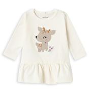 Name It Baby Girl Kays Long Sleeve Tunic, Jet Stream image