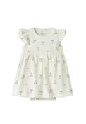Name It Baby Girl Cherry Body Dress, White image