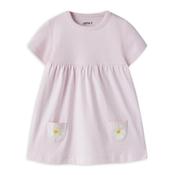 Name It Baby Girl Jabelle Daisy Short Sleeve Dress, Pink image