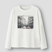 Name It Kid Girl Votea Long Sleeve Top, Cream image