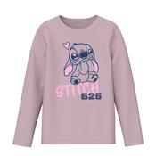 Name It Kid Girl Vosla Stitch Long Sleeve Top, Lilac