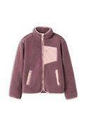 Name It Kid Girl Mattia Sherpa Long Sleeve Fleece, Pink image