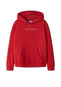 Name It Kid Girl Lilken Long Sleeve Hoodie, Red image