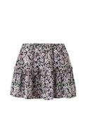 Name It Kid Girl Darta Floral Skirt, Black image