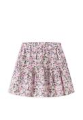 Name It Kid Girl Darta Floral Skirt, Pink image