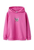 Name It Kid Girl Diviana Long Sleeve Hoody, Pink image