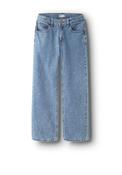 Name It Kid Girl Embellished Straight Leg Denim Jean, Blue image