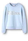 Name It Kid Girl Bliss Long Sleeve Sweater, Blue image