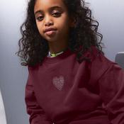 Name It Kid Girl Shandie Long Sleeve Sweater, Wine