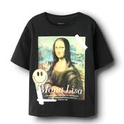 Name It Kid Girl Kiri Graphic Short Sleeve Tee, Black image