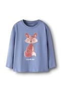 Name It Mini Girl Veen Long Sleeve Top, Blue image