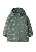 Name It Mini Boy Maxi Dino Padded Coat, Green image