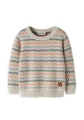 Name It Mini Boy Nino Long Sleeve Knit Sweater, Beige image