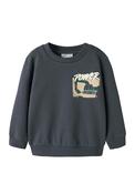 Name It Mini Boy Nayel Construction Long Sleeve Sweater, Navy image
