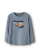 Name It Mini Boy Rubin Long Sleeve Top, Blue image