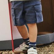 Name It Mini Boy Ben Cargo Short, Navy