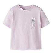 Name It Mini Girl Dulia Bunny Short Sleeve Tee, Lilac image