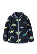Name It Mini Boy Meeko Dino Long Sleeve Fleece, Navy image