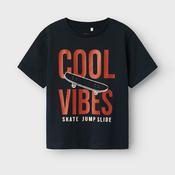 Name It Mini Boy Bennibo Short Sleeve Tee, Dark Sapphire
